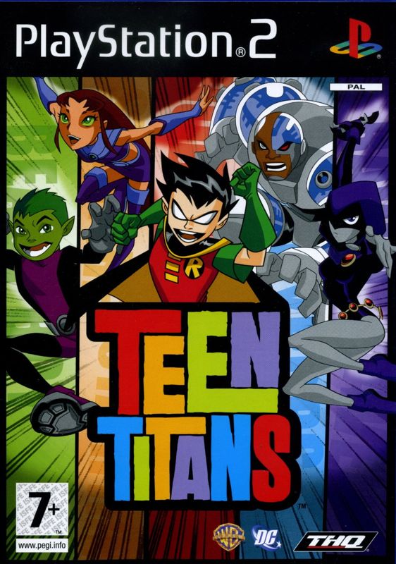 Teen Titans box art for Xbox